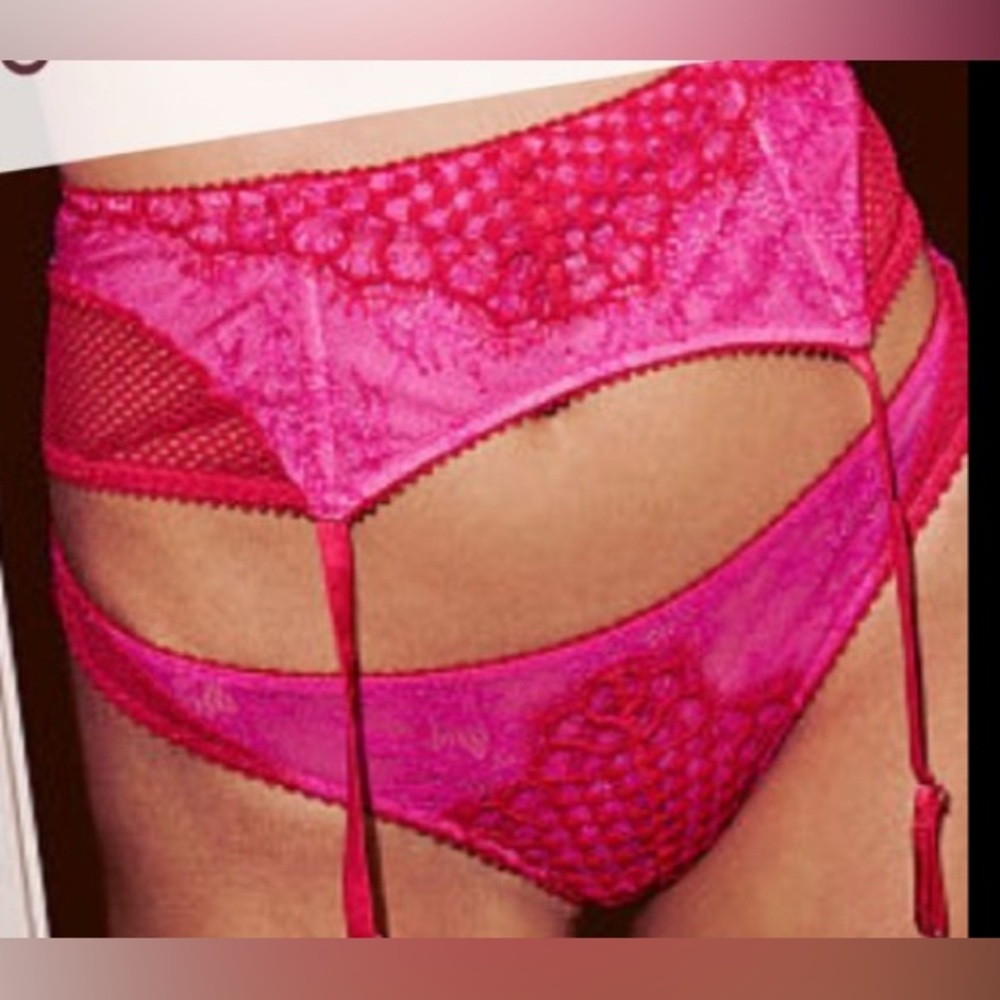 Victoria’s Secret Very Sexy Fishnet Garter Belt
